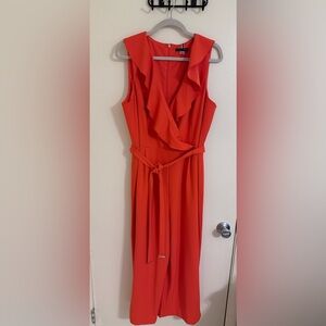 Ladies size 16 Orange jumpsuit by Tommy Hilfiger. Excellent condition. No flaws